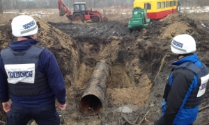 луганская область, луганск, обсе, водопровод, прекращение огня, лнр, сепаратизм, терроризм