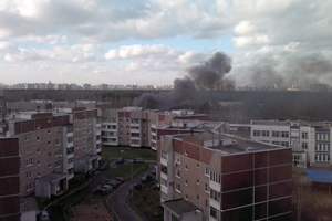 Донецк, Кировский район, пожар, 14 августа, Лидиевка
