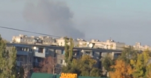 северодонецк, пожар, дым, облако