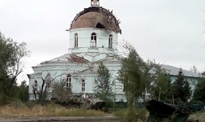 обстрел, луганск, храм, последствия