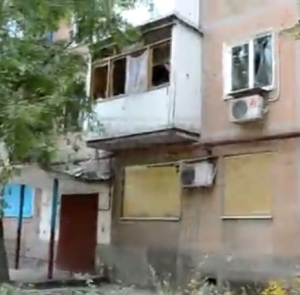 обстрел, тихий, ато, донецк, микрорайон